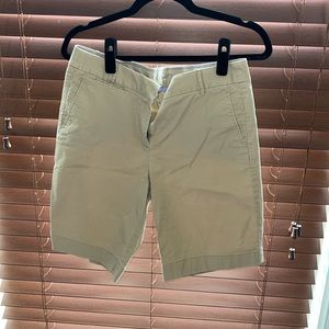 JCrew khaki shorts
